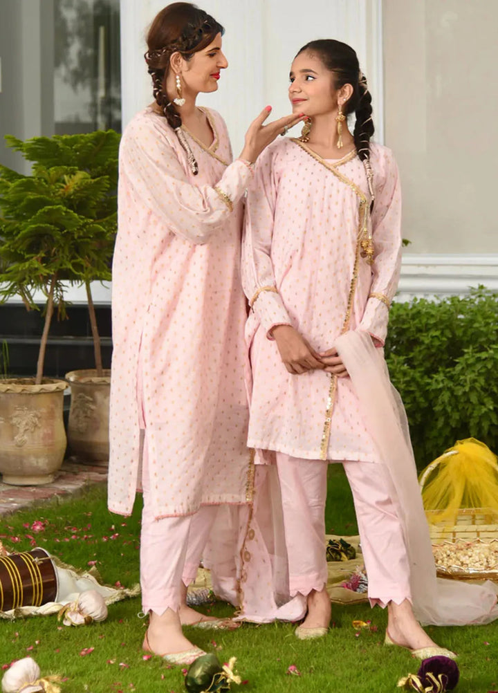 The Girl Store Pret Casual Lawn 3 Piece Suit Peony Bloom