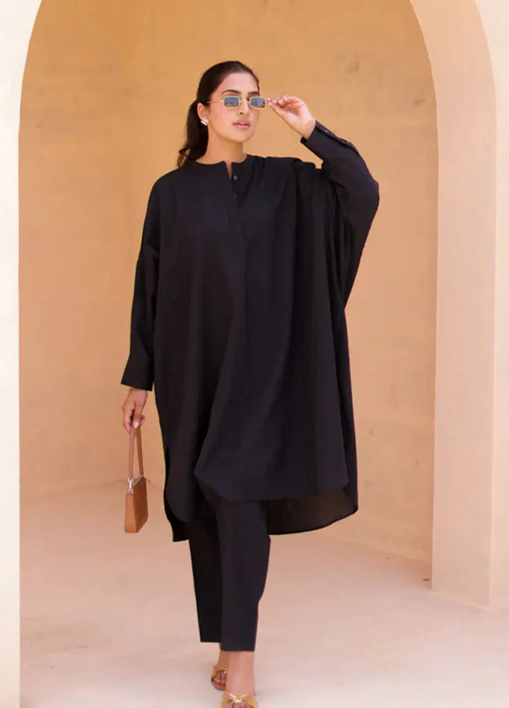 The Girl Store Pret Solid Linen 2 Piece Suit Charcoal