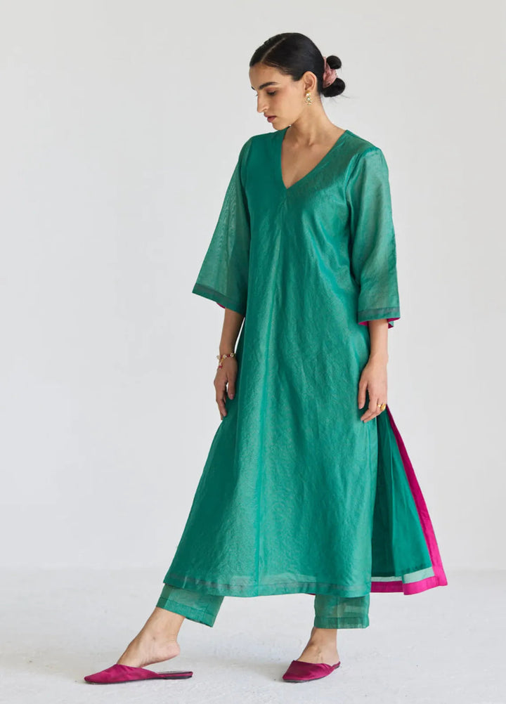 The Girl Store Pret Casual Lawn 2 Piece Suit Persian Green