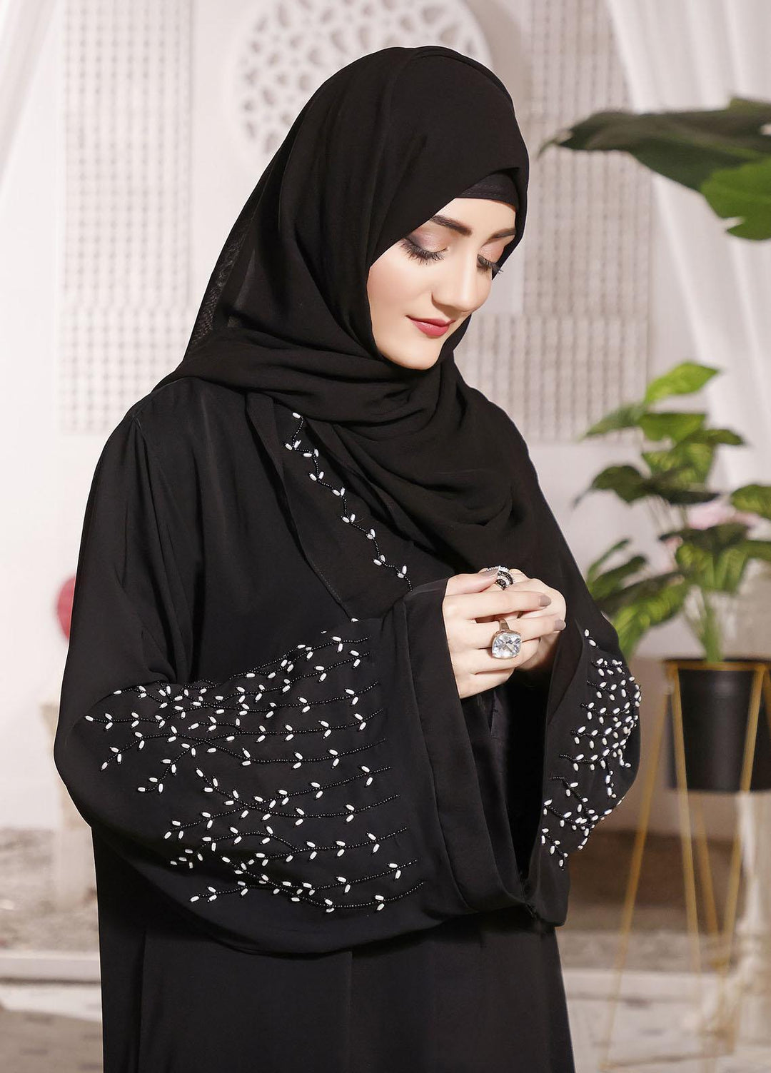 The Great Master (TGM)  Nida Pret Abaya TGM22EA Pearl Black