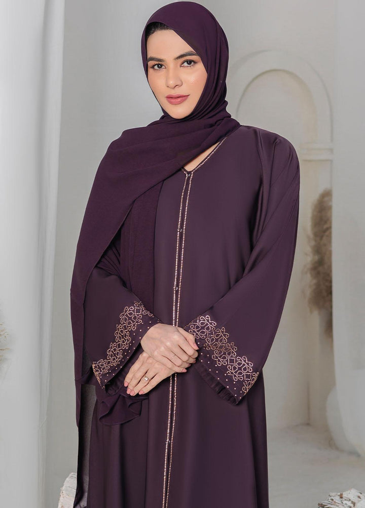 The Great Master (TGM)  Korean Nida Front Open Abaya Nisa