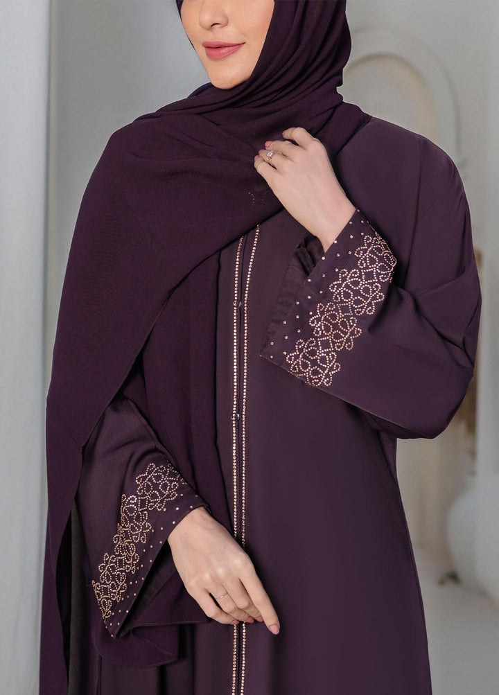 The Great Master (TGM)  Korean Nida Front Open Abaya Nisa