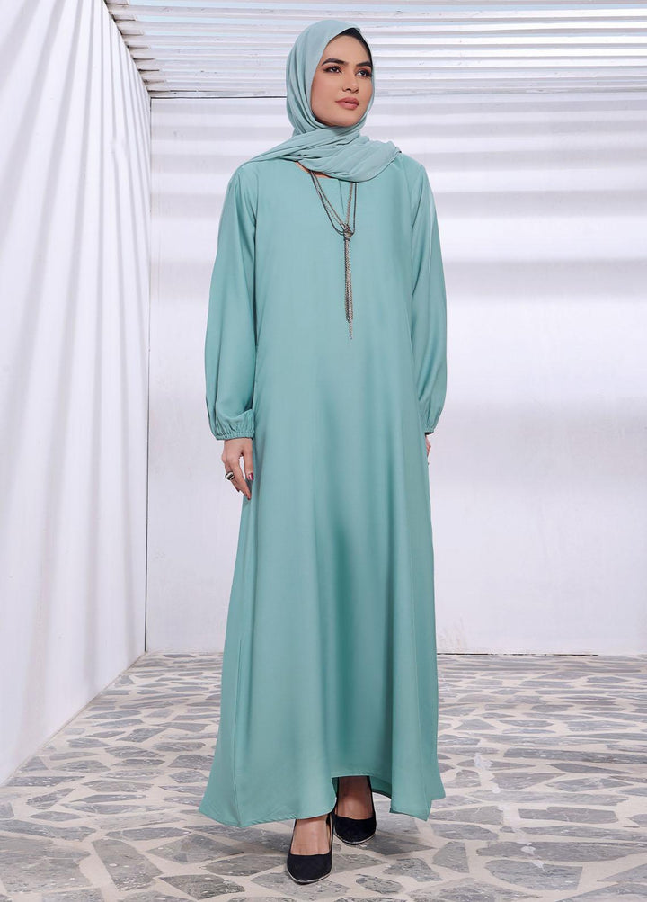 The Great Master (TGM)  Korean Nida Front Closed Abaya Armeenah