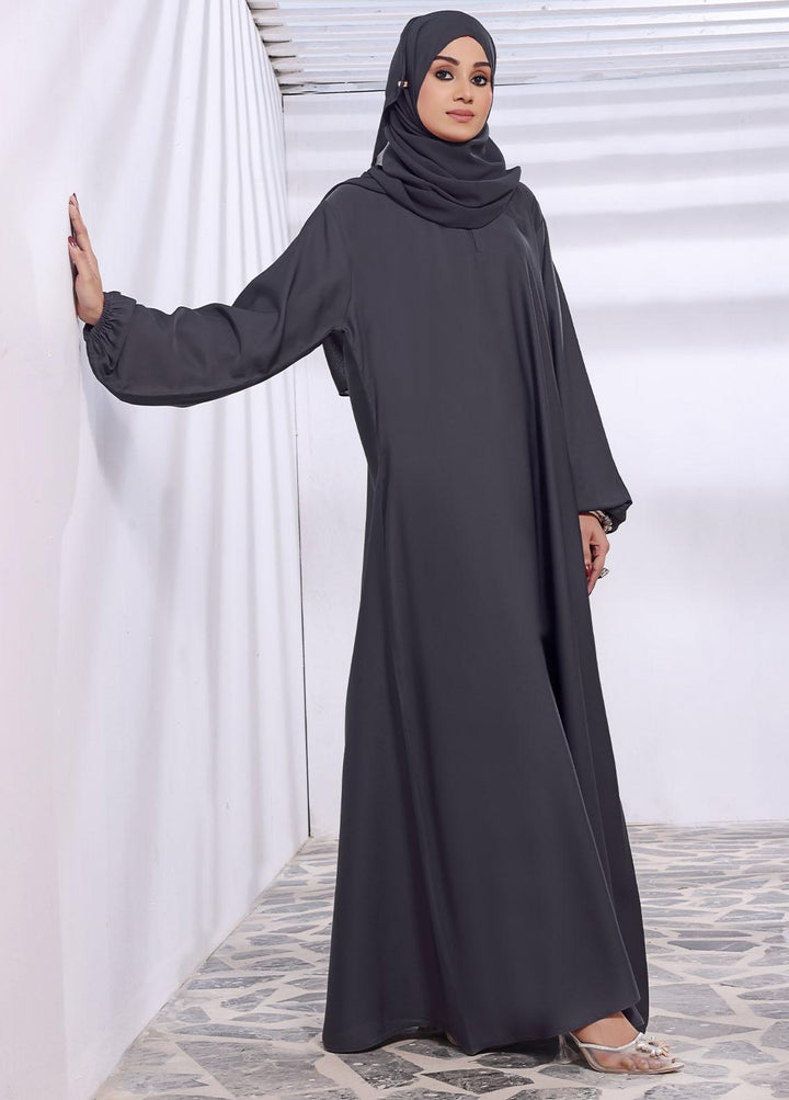 The Great Master (TGM)  Korean Nida Front Closed Abaya Maham