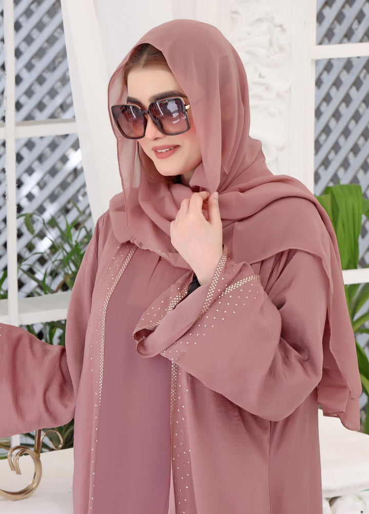 The Great Master (TGM)  Nida Coat Style Abaya Blossom Spring