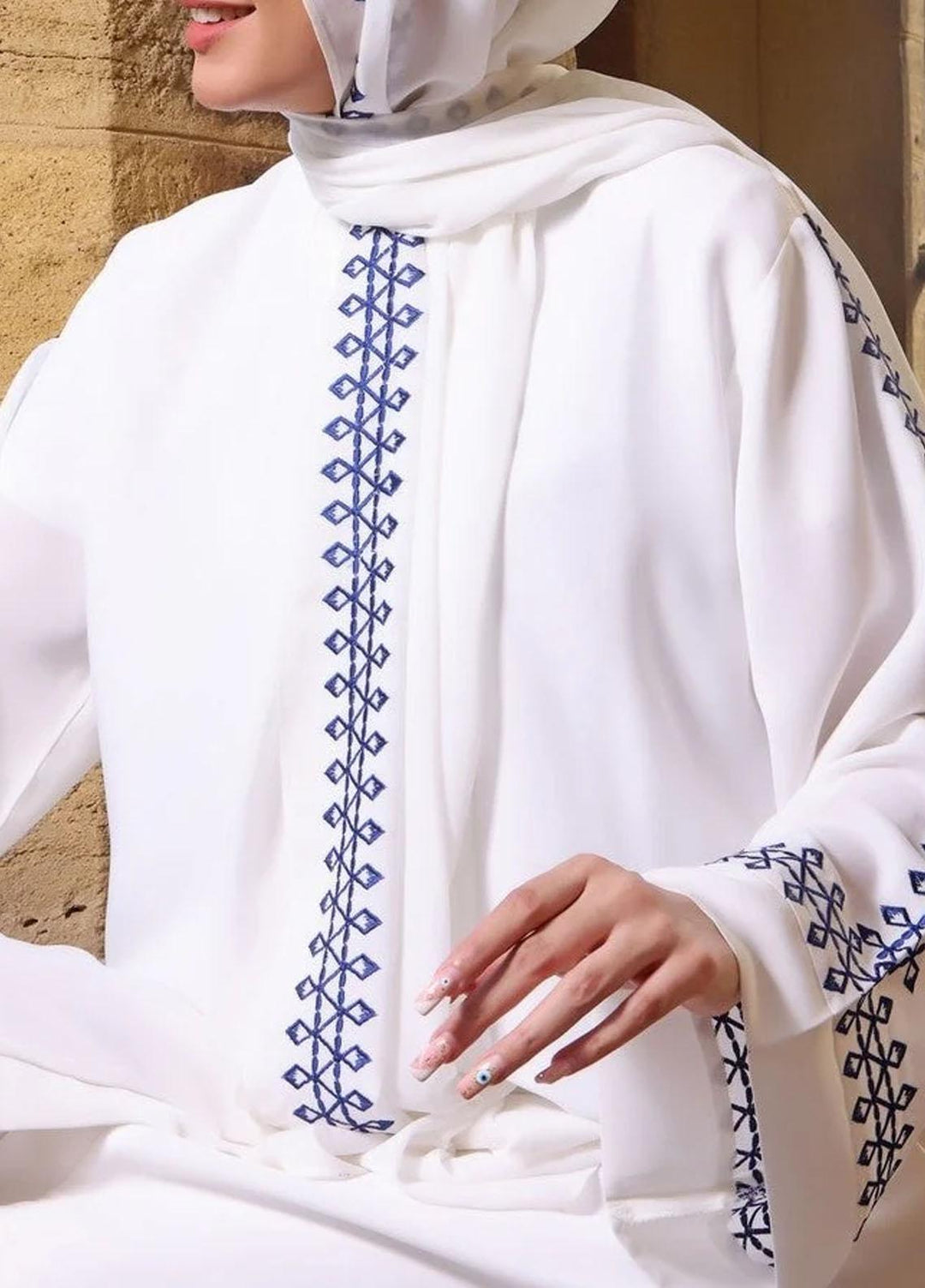 The Great Master (TGM)  Nida Front Open Style Abaya Deewan-e-Khas