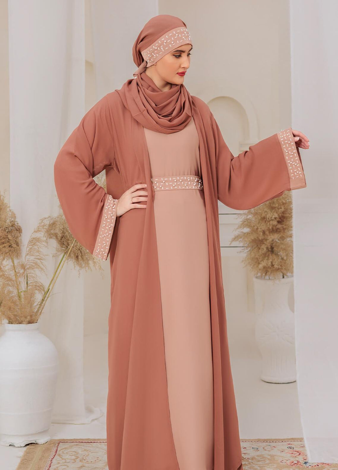 The Great Master (TGM)  Nida Coat Style Abaya Dur-e-Afshan