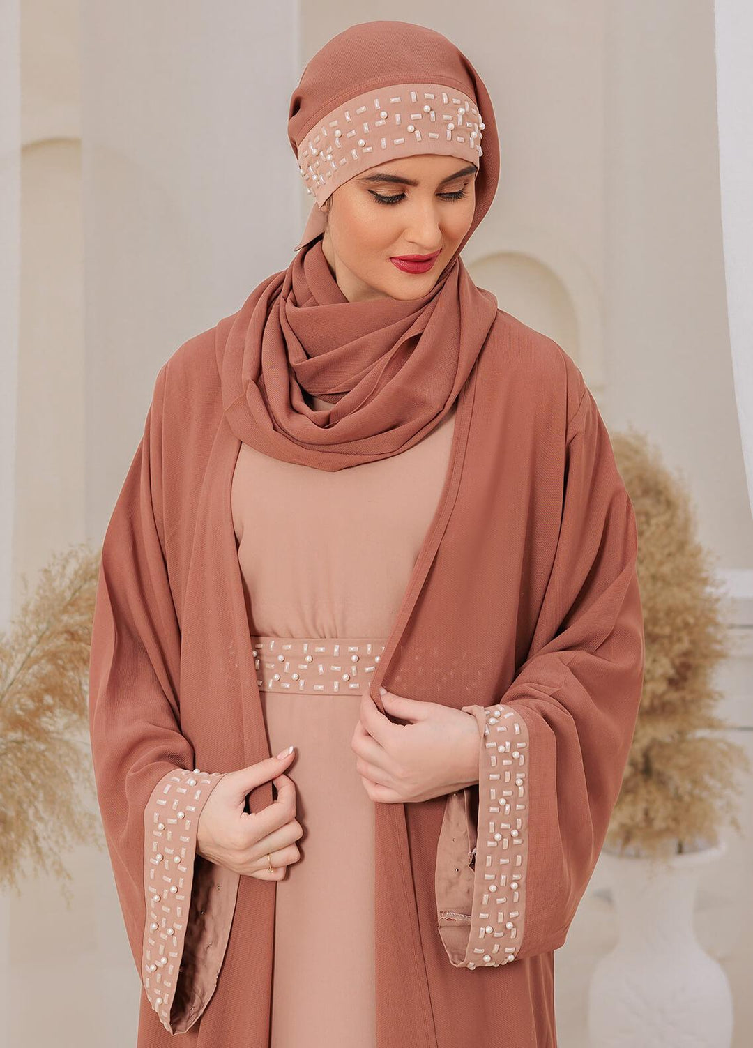 The Great Master (TGM)  Nida Coat Style Abaya Dur-e-Afshan