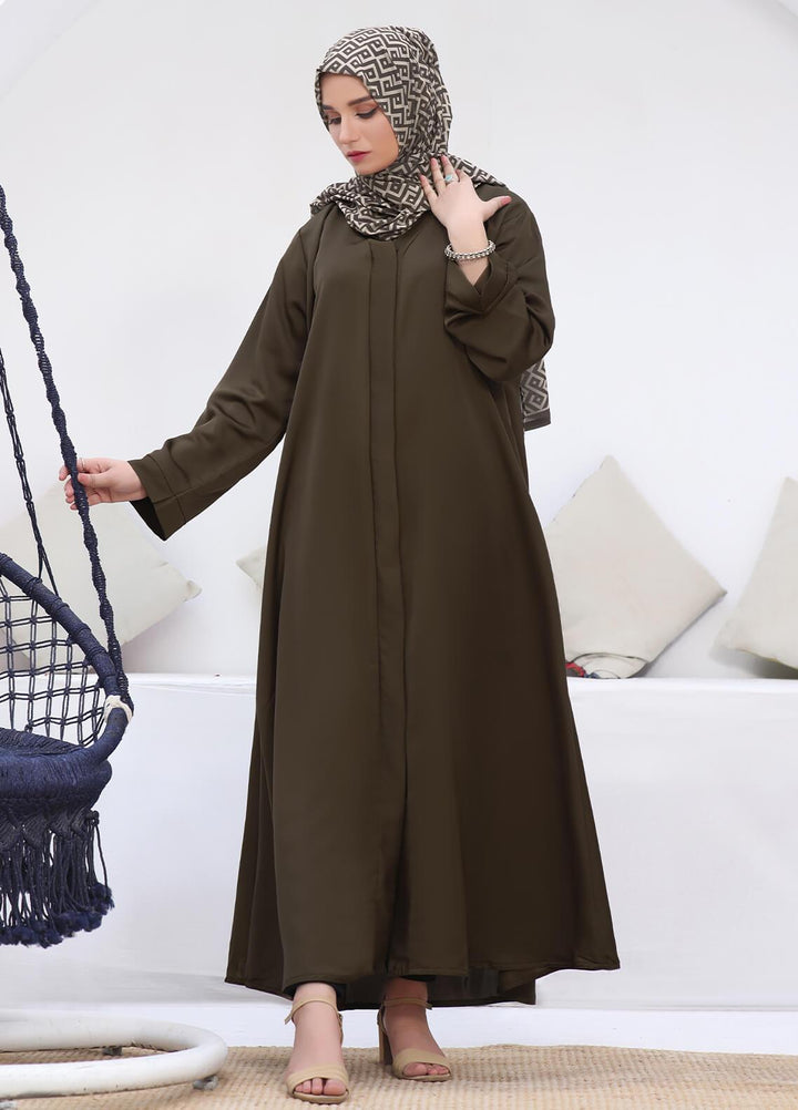 The Great Master (TGM)  Nida Front Open Style Abaya Fatima