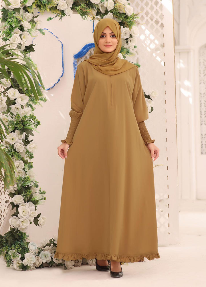 The Great Master (TGM)  wool Front Closed Style Abaya Marwa