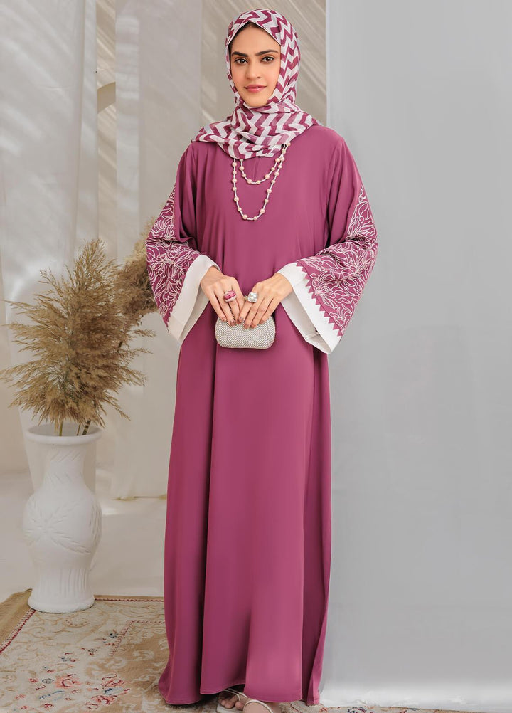 The Great Master (TGM)  Nida Front Closed Style Abaya Momal