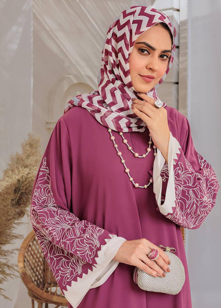 The Great Master (TGM)  Nida Front Closed Style Abaya Momal