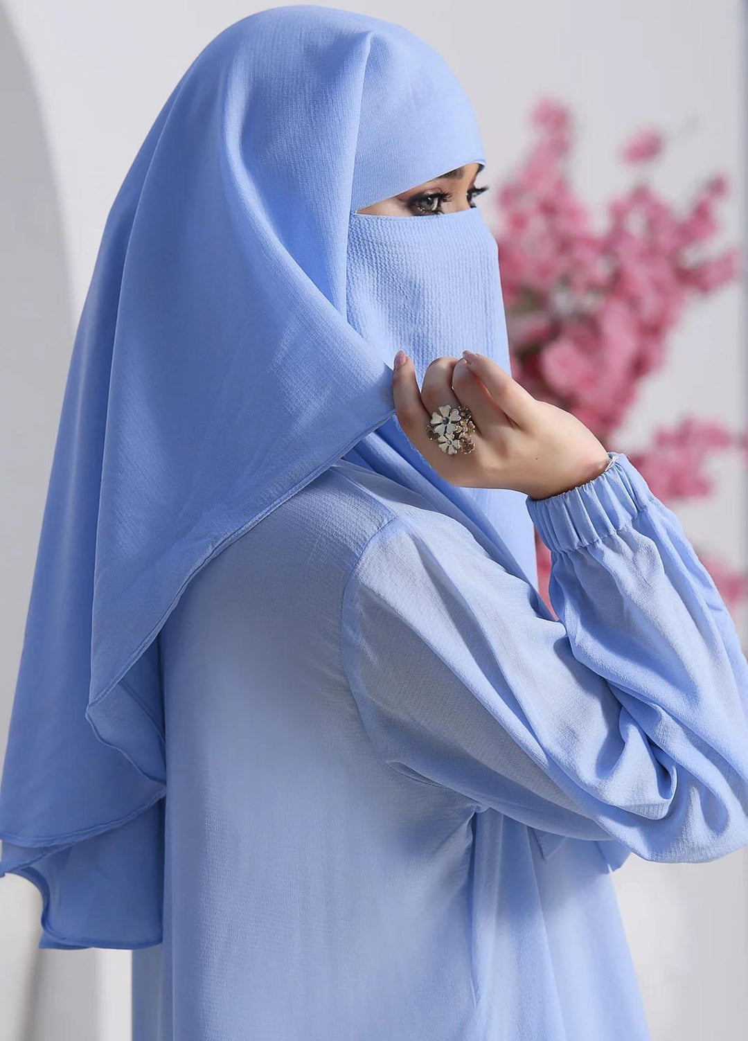 The Great Master (TGM)  Nida Front Closed Style Abaya Nashwa