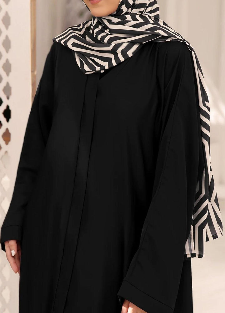 The Great Master (TGM)  Nida Front Open Style Abaya Nazish