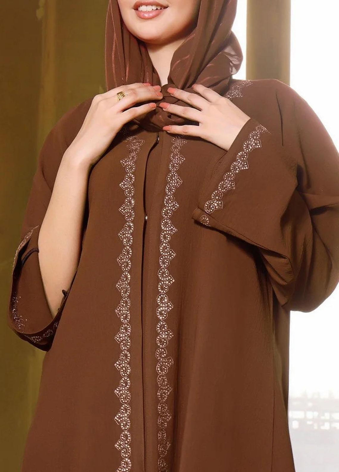 The Great Master (TGM)   Front Open Style Abaya Rehab