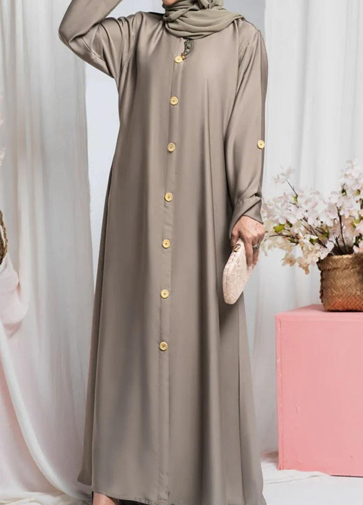 The Great Master (TGM)  Nida Front Open Style Abaya Salwah
