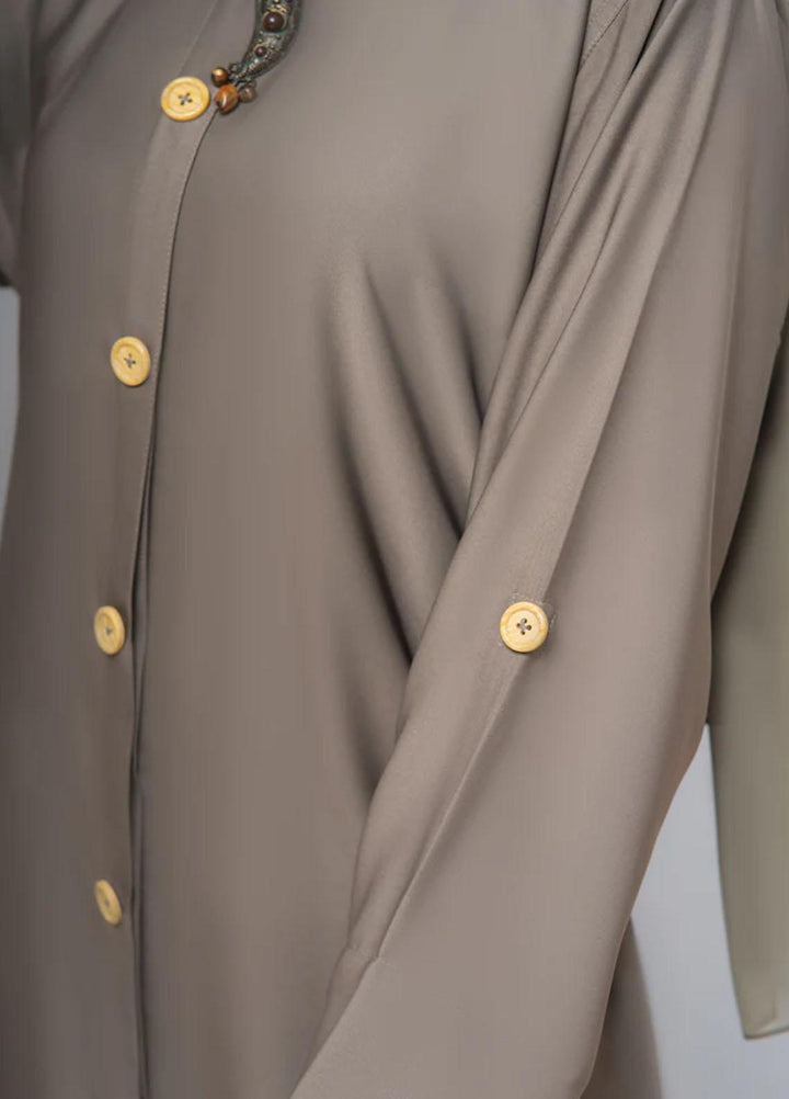 The Great Master (TGM)  Nida Front Open Style Abaya Salwah