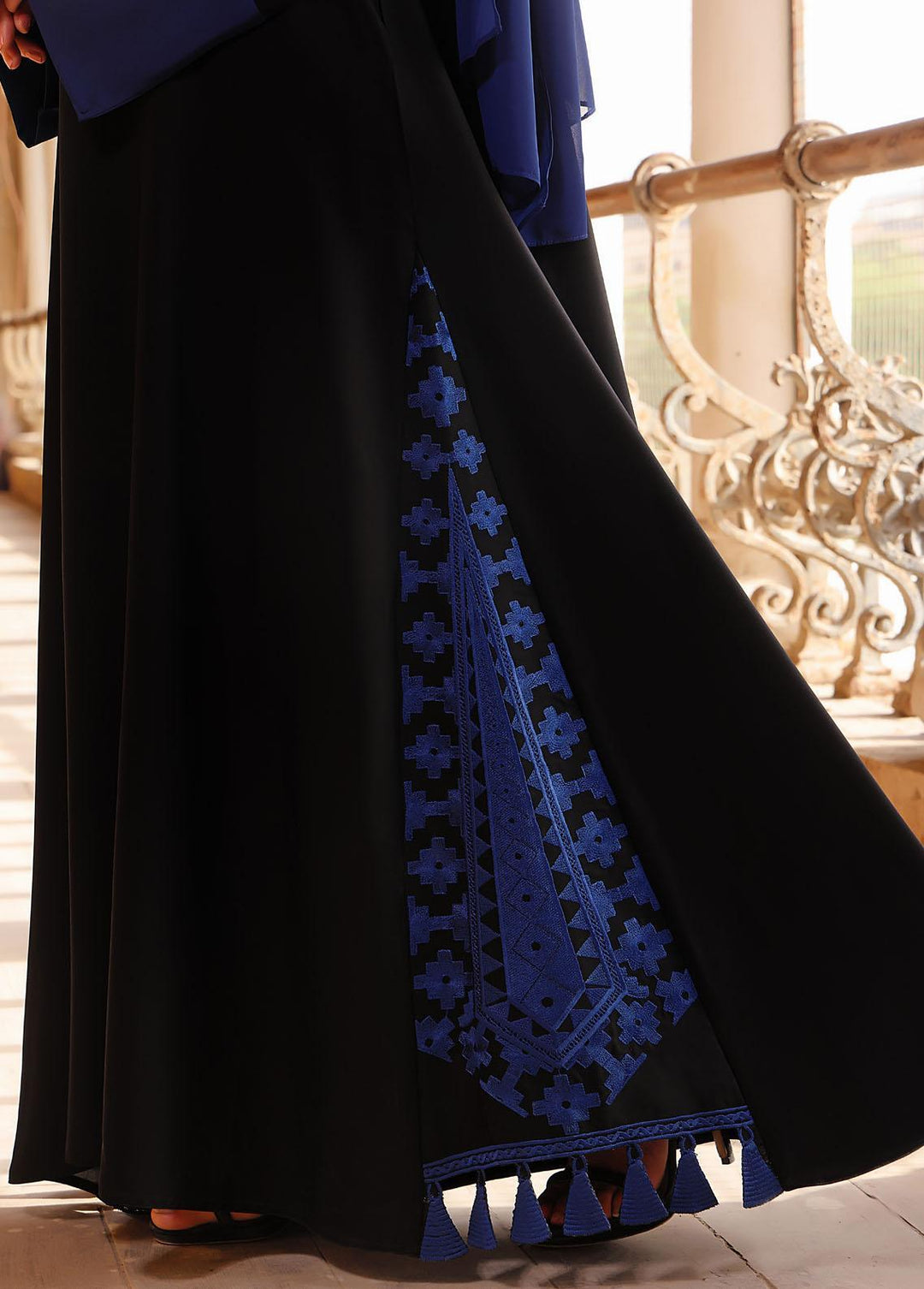 The Great Master (TGM)  Nida Front Open Style Abaya Anabia
