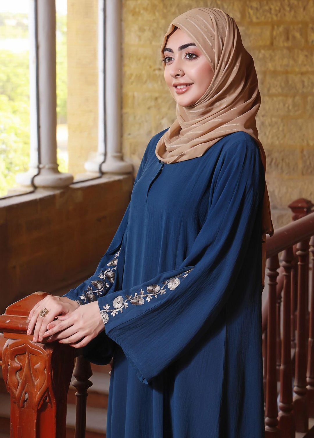 The Great Master (TGM)   Front Open Style Abaya Bahar