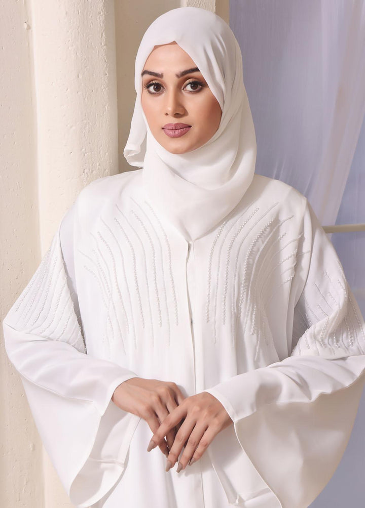 The Great Master (TGM)  Nida Front Open Style Abaya Crystal Charisma