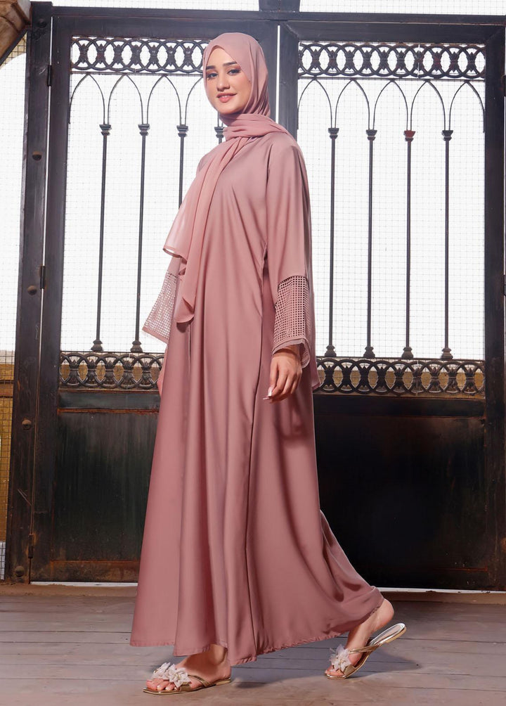 The Great Master (TGM)  Nida Front Open Style Abaya Naira