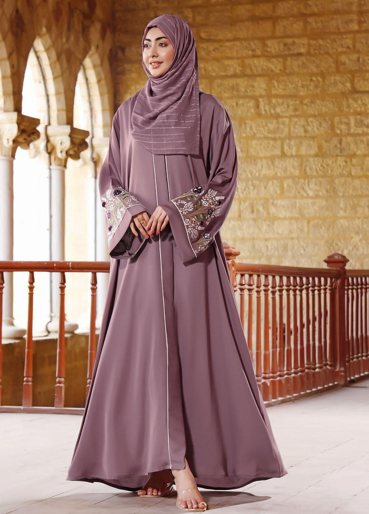 The Great Master (TGM)  Nida Front Open Style Abaya Yashma