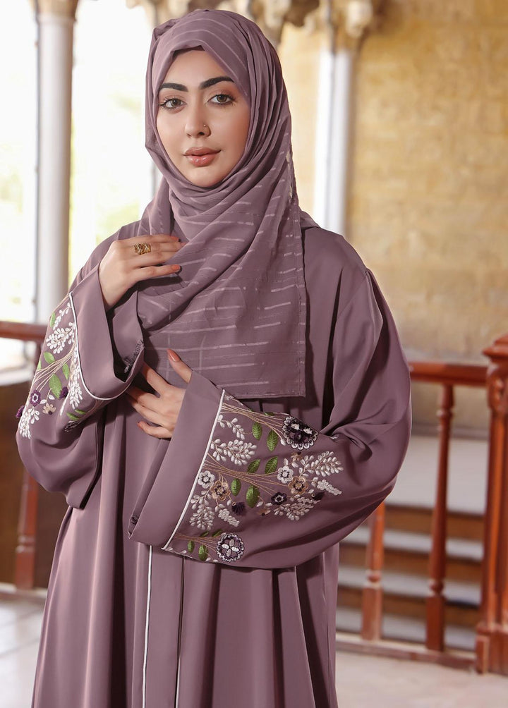 The Great Master (TGM)  Nida Front Open Style Abaya Yashma