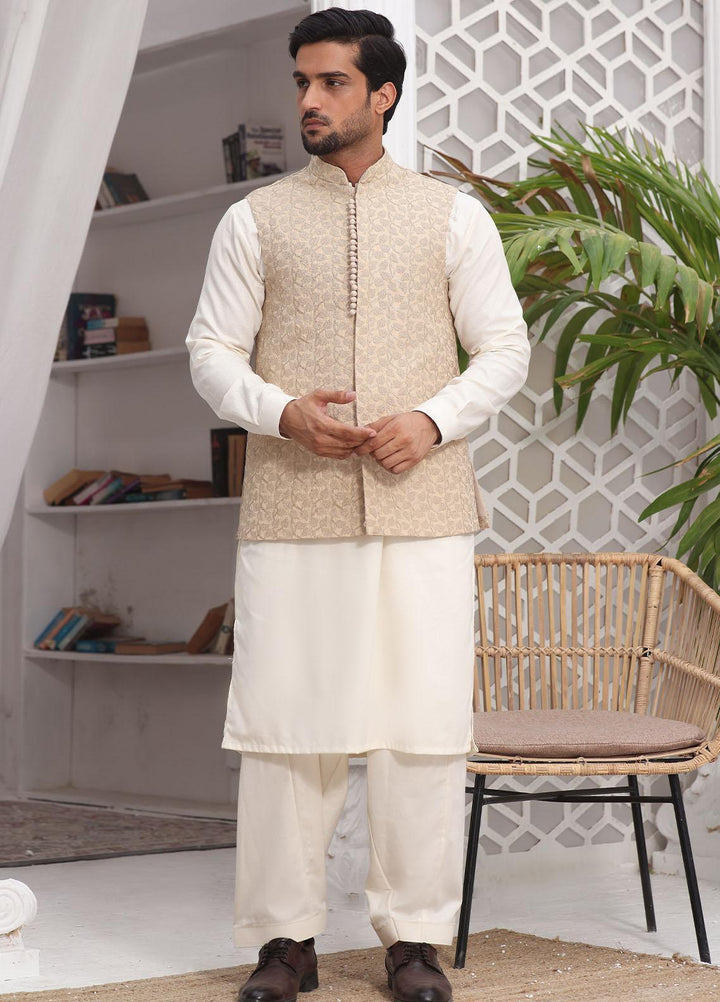 The Great Master (TGM) Satin Formal Men Waistcoat -  TOASTED PECAN