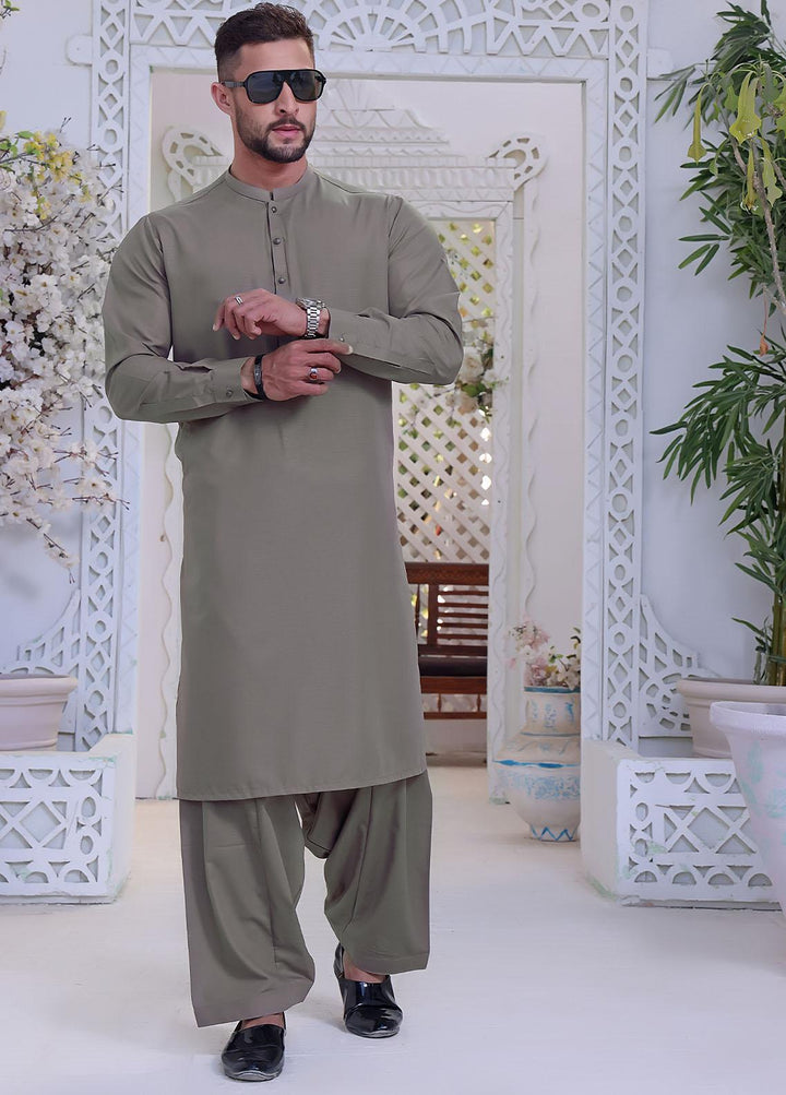 The Great Master (TGM) Suiting Festive 3 Piece Waistcoat Suit for Men -  Hunter Green