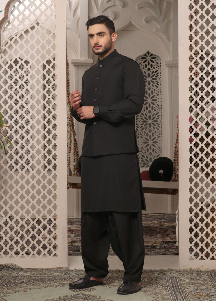 The Great Master (TGM) Suiting Formal 3 Piece Suit for Men -  Black King