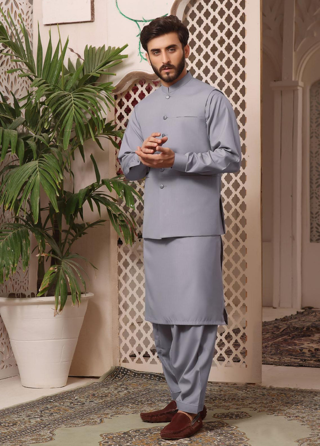 The Great Master (TGM) Blended Formal Men 3 Piece Suit -  Dusk Horizon