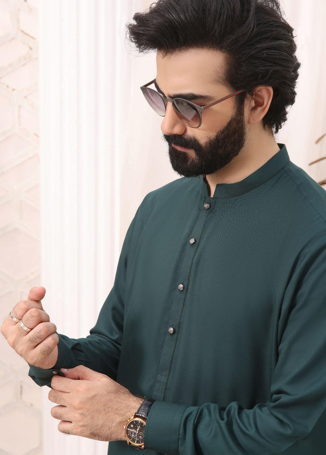 The Great Master (TGM) Suiting Formal 3 Piece Suit for Men -  Evergreen Jade