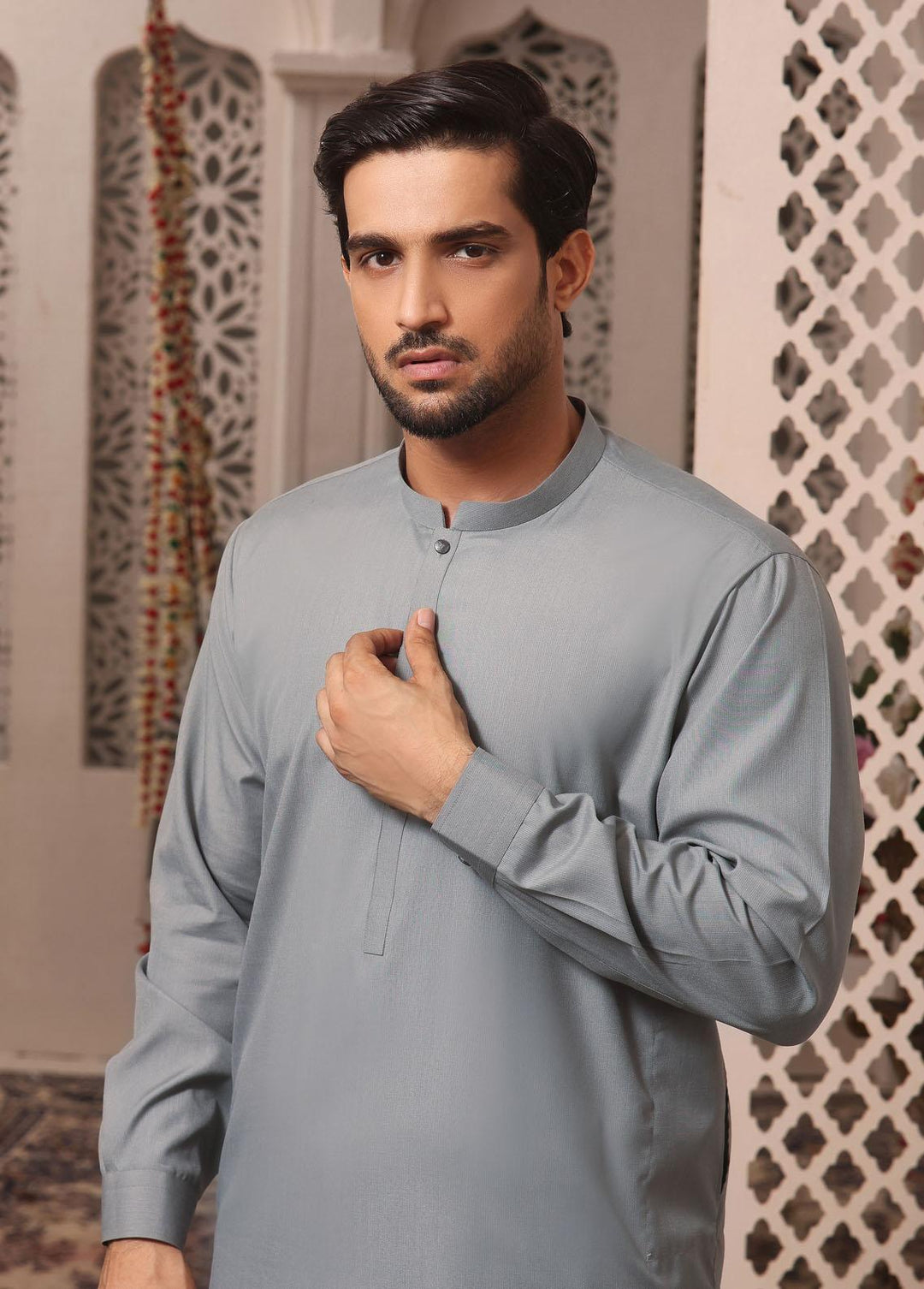 The Great Master (TGM) Blended Formal Men 3 Piece Suit -  Slate Elegance