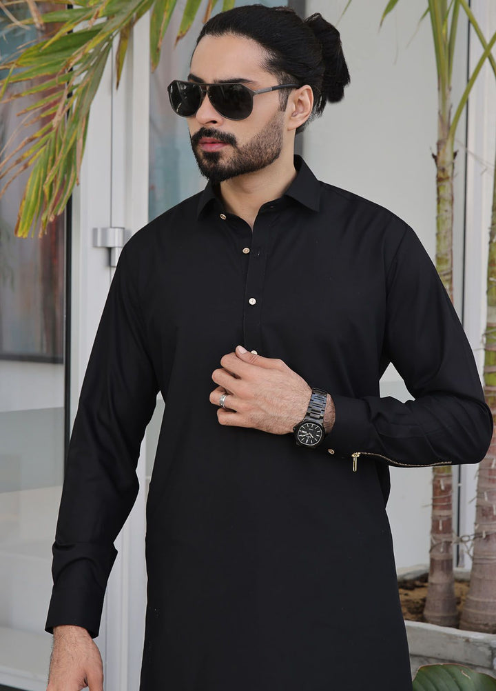 The Great Master (TGM) Blended Formal Men Kameez Shalwar Cosmic Charisma