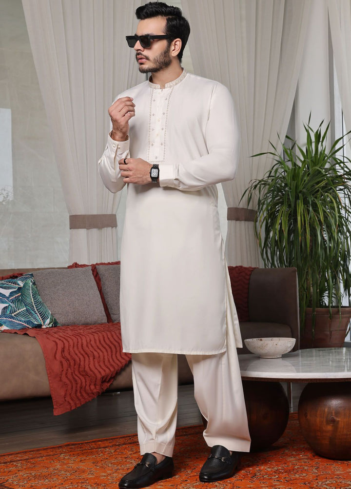 The Great Master (TGM) Blended Formal Men Kameez Shalwar Diamond Delight