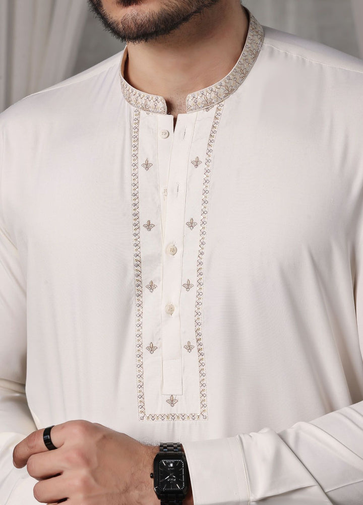 The Great Master (TGM) Blended Formal Men Kameez Shalwar Diamond Delight