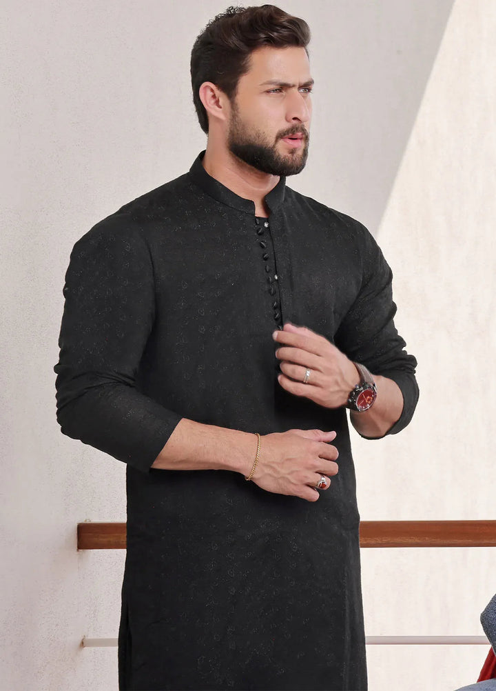 The Great Master (TGM) Chikan Formal Men 3 Piece Suit -  Brass Brilliance