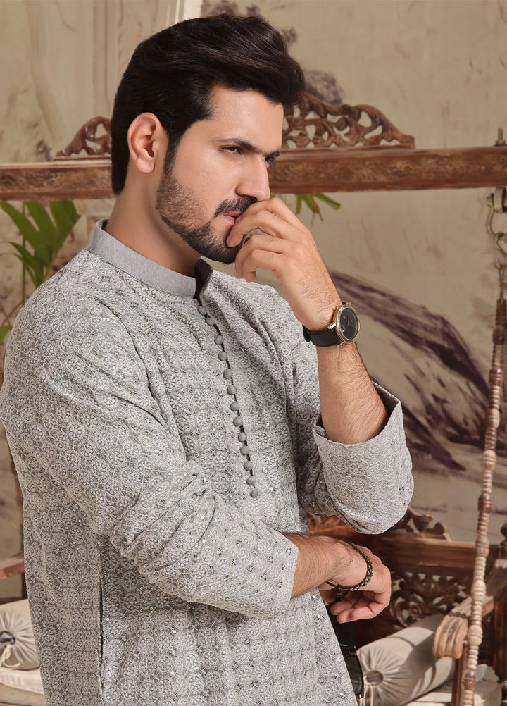 The Great Master (TGM) Maesuri Formal Men 3 Piece Suit -  Sterling Silver