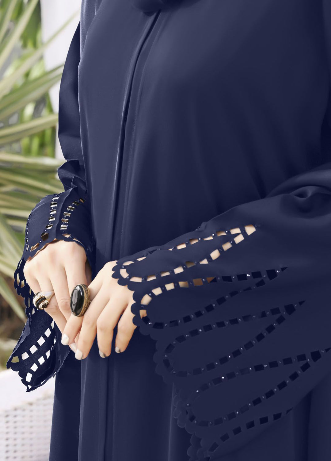 The Great Master (TGM) Pret Front Open Style Nida Abaya Samrah