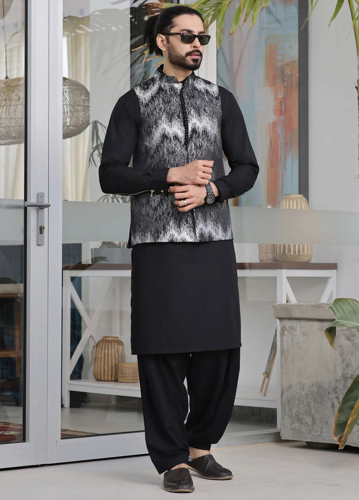 The Great Master (TGM) Suiting Formal Men Waistcoat - Coal Couture