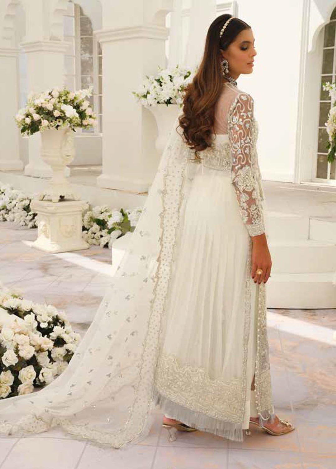 The Royal Mansion by Freesia Embroidered  Suits Unstitched 3 Piece FRE22RM FFG-0013 Meadow - Wedding Collection