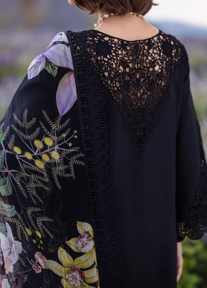 The Secret Garden by Mushq Embroidered Lawn Suits Unstitched 3 Piece MQ24SG D-3B Swallowtail - Summer Collection