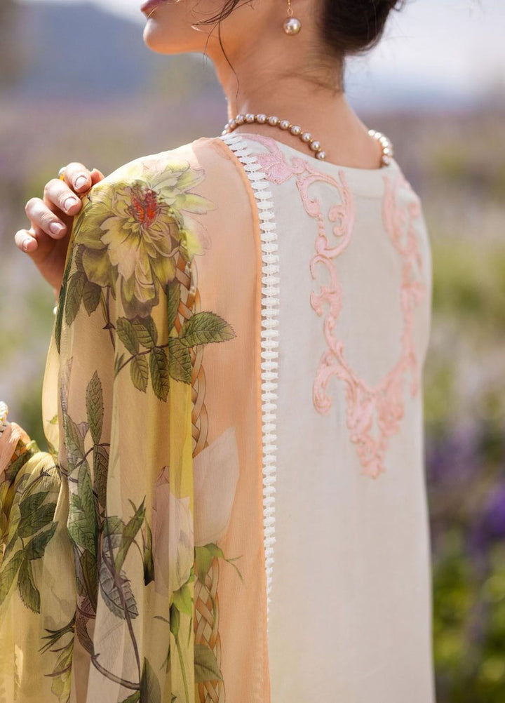 The Secret Garden by Mushq Embroidered Lawn Suits Unstitched 3 Piece MQ24SG D-5B Serenity - Summer Collection