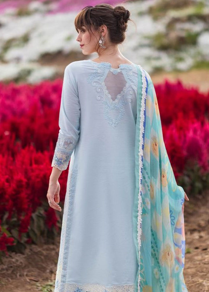 The Secret Garden by Mushq Embroidered Lawn Suits Unstitched 3 Piece MQ24SG D-6A Nixie - Summer Collection
