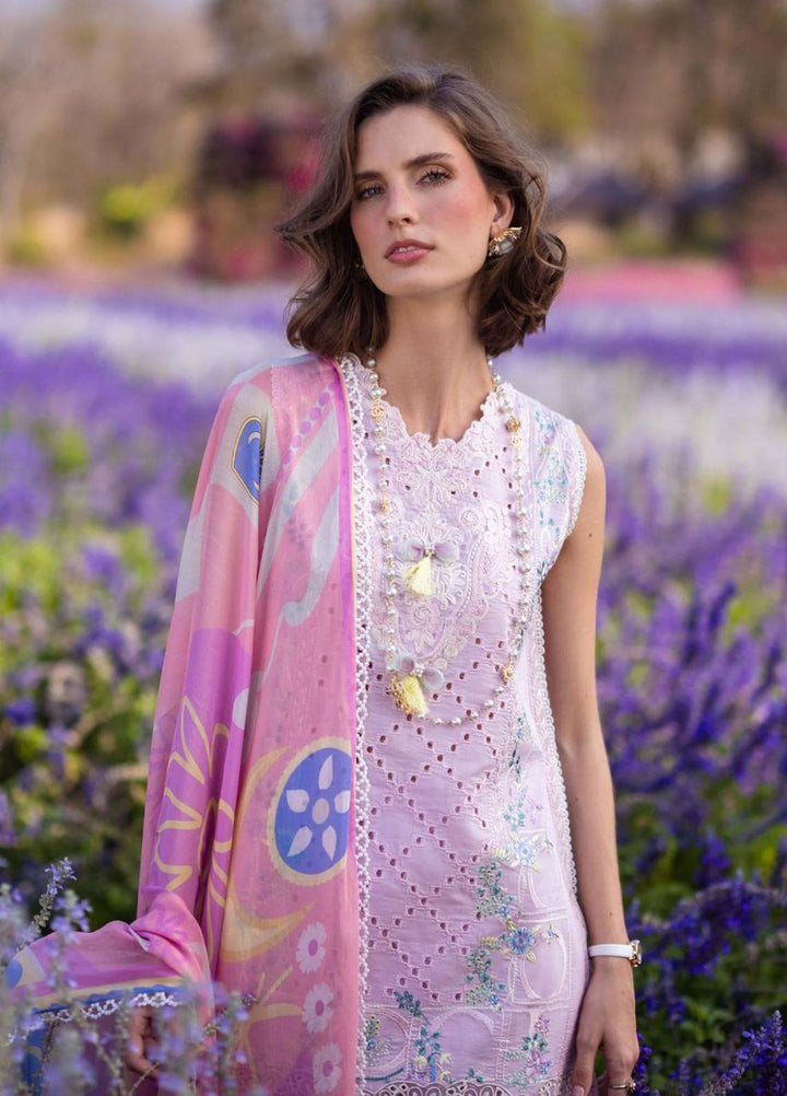 The Secret Garden by Mushq Embroidered Lawn Suits Unstitched 3 Piece MQ24SG D-6B Gerbera - Summer Collection