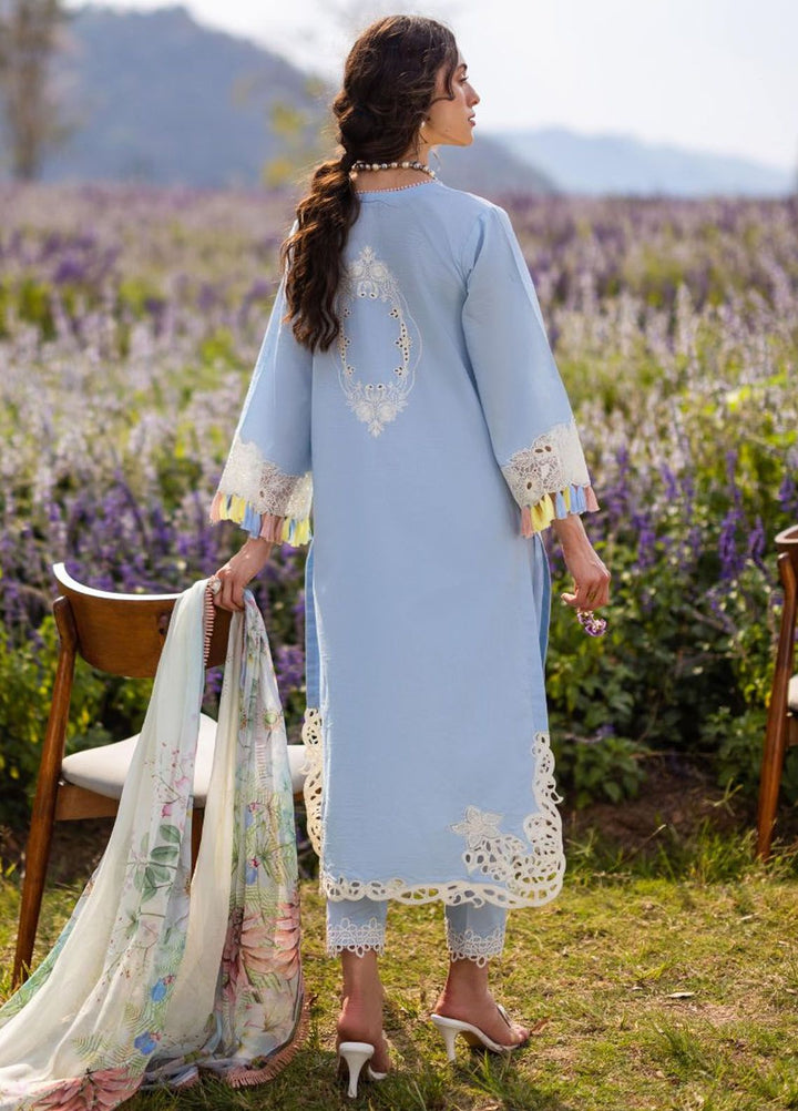 The Secret Garden by Mushq Embroidered Lawn Suits Unstitched 3 Piece MQ24SG D-7A Solara - Summer Collection