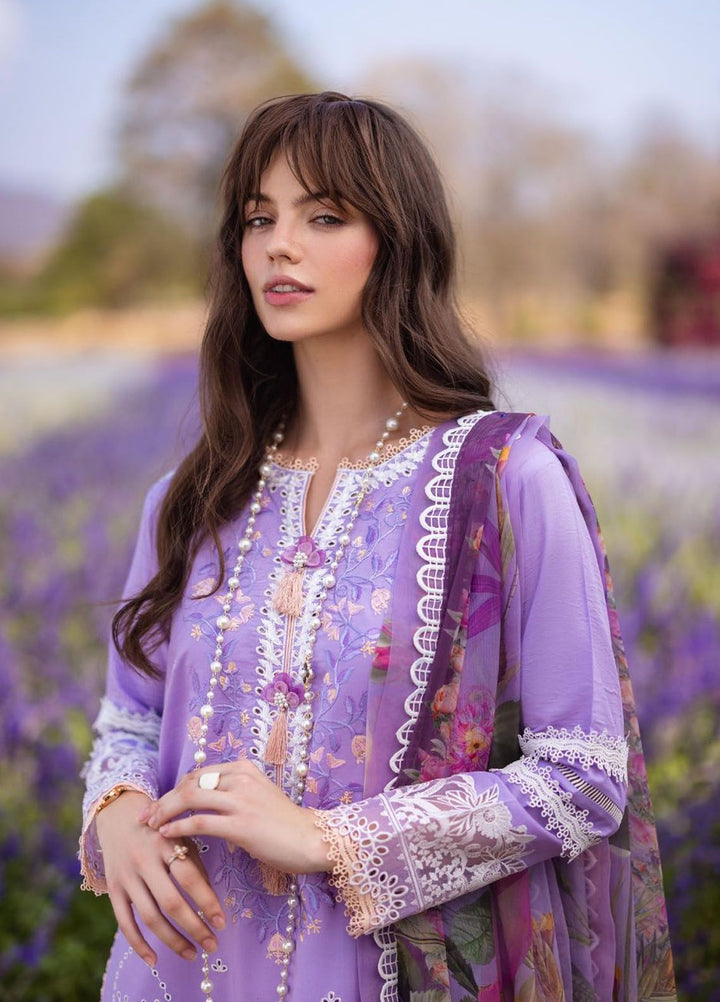 The Secret Garden by Mushq Embroidered Lawn Suits Unstitched 3 Piece MQ24SG D-8B Zyra - Summer Collection