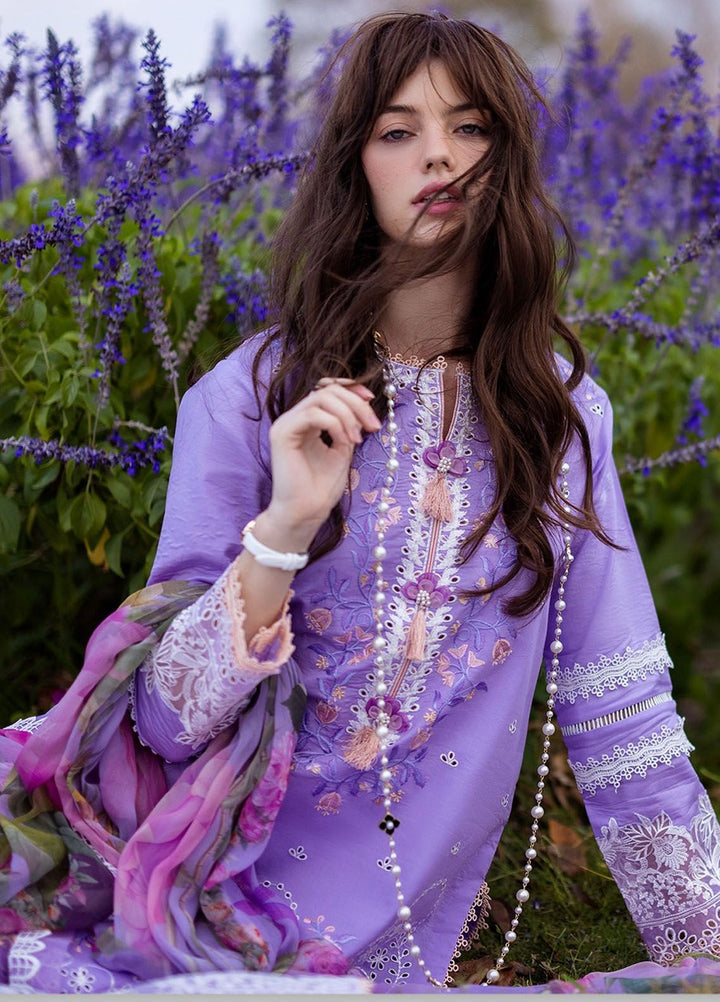 The Secret Garden by Mushq Embroidered Lawn Suits Unstitched 3 Piece MQ24SG D-8B Zyra - Summer Collection