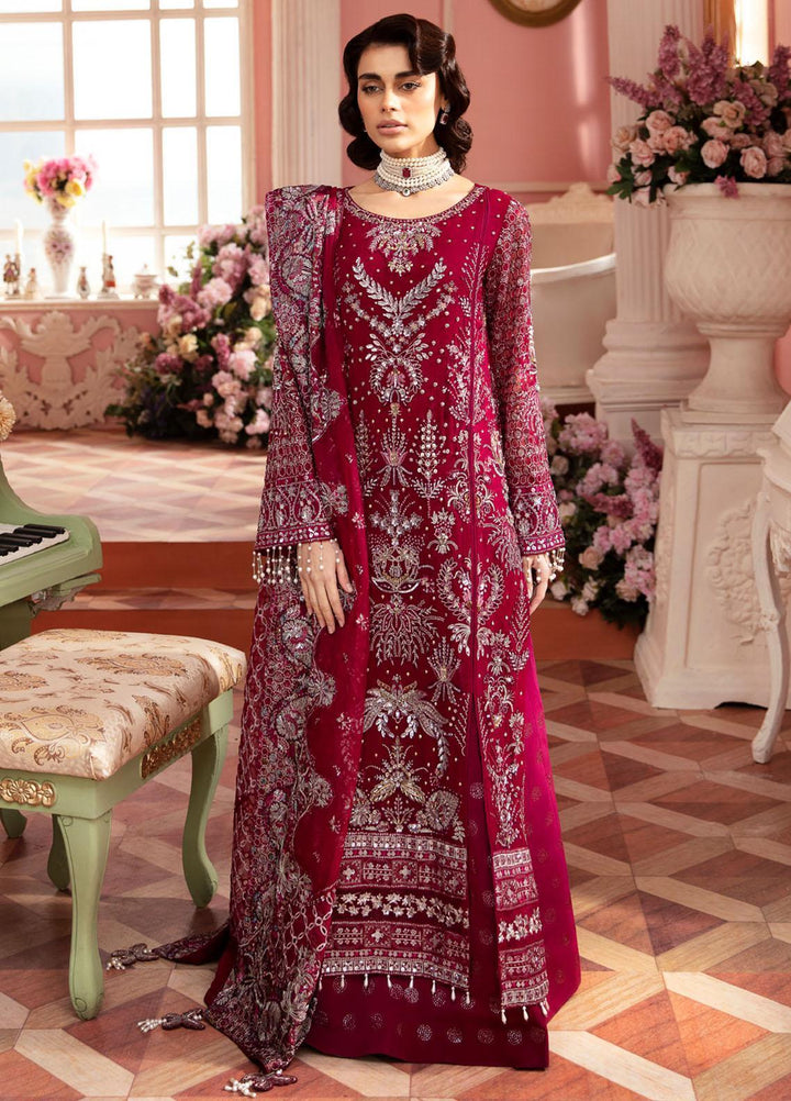 The Secret Garden By Nureh Embroidered Chiffon Suits Unstitched 4 Piece NU24SG NL-59 Charlotte - Luxury Collection