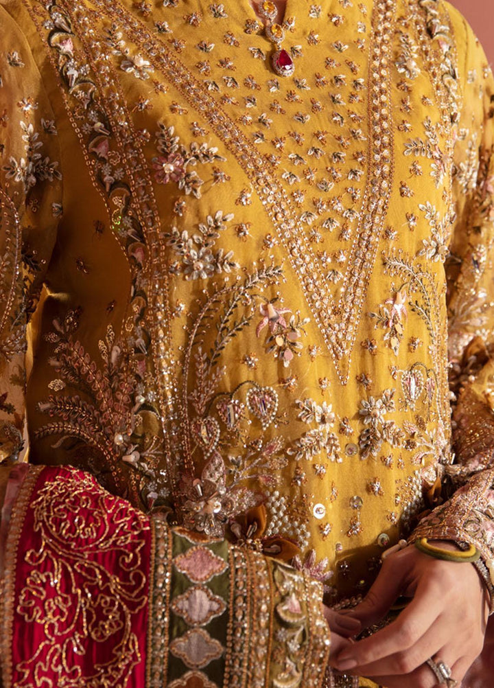 The Secret Garden By Nureh Embroidered Organza Suits Unstitched 4 Piece NU24SG NL-60 Florence - Luxury Collection